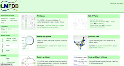 Desktop Screenshot of lmfdb.com